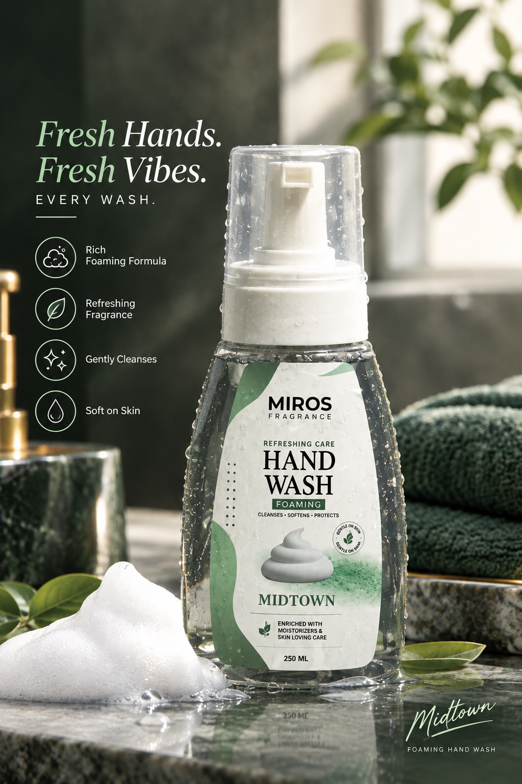 Midtown – Foaming Hand Wash